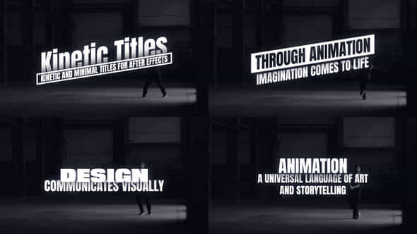 Kinetic Titles - VideoHive 47360029