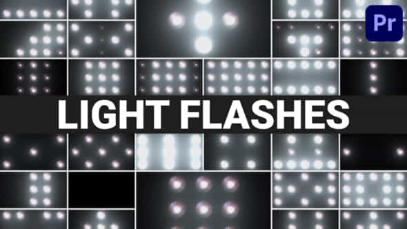 Light Flashes For Premiere Pro - VideoHive 51338219