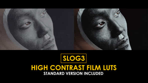 Slog3 High Contrast Film And Standard Color Luts - VideoHive 50931030