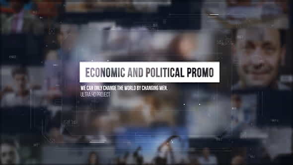 Economic and Political Promo Digital - VideoHive 17407520