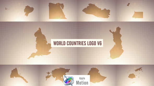World Countries Logo - VideoHive 40824586
