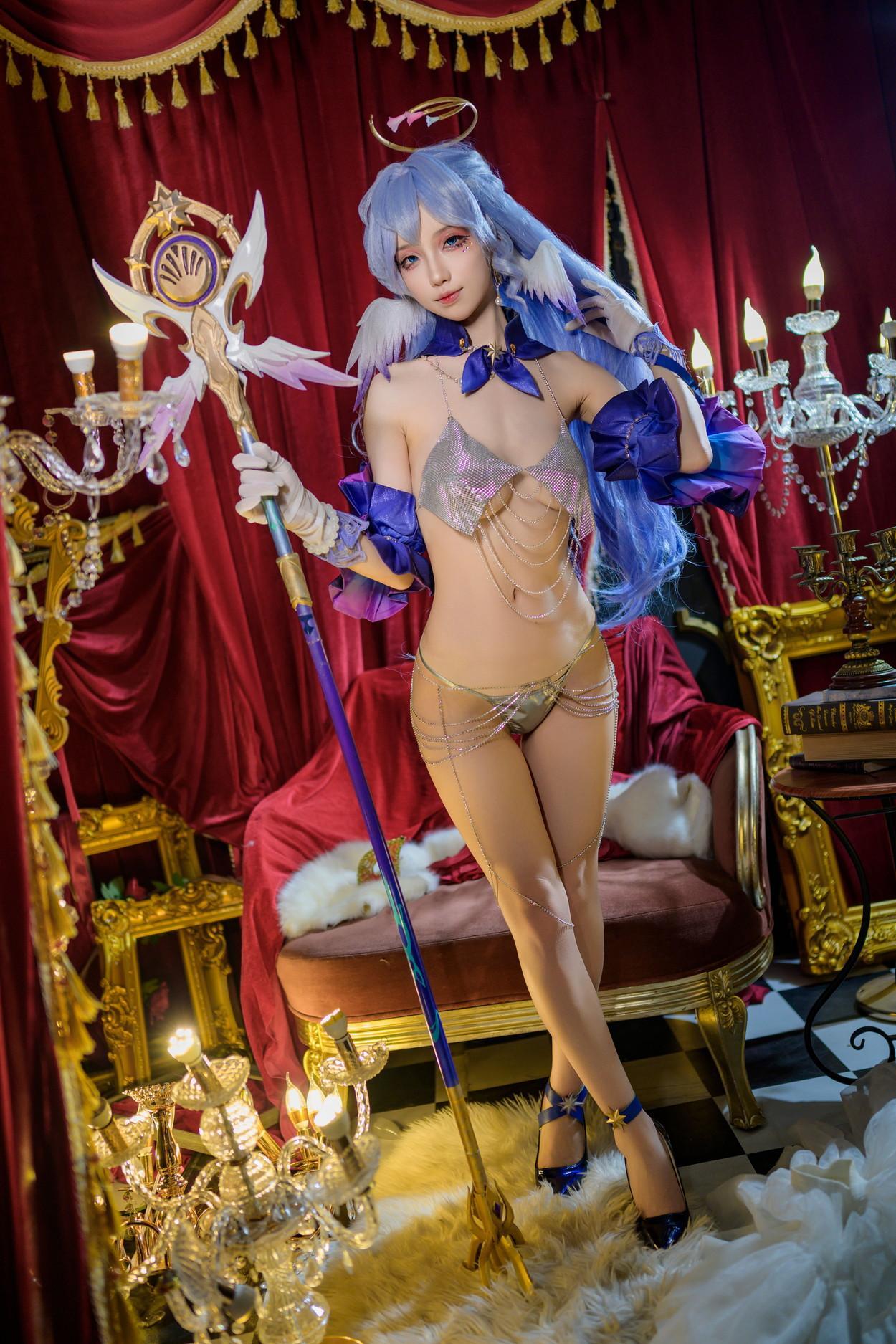 Cosplay 狐玖玖 崩坏 星穹铁道 知更鸟(45)