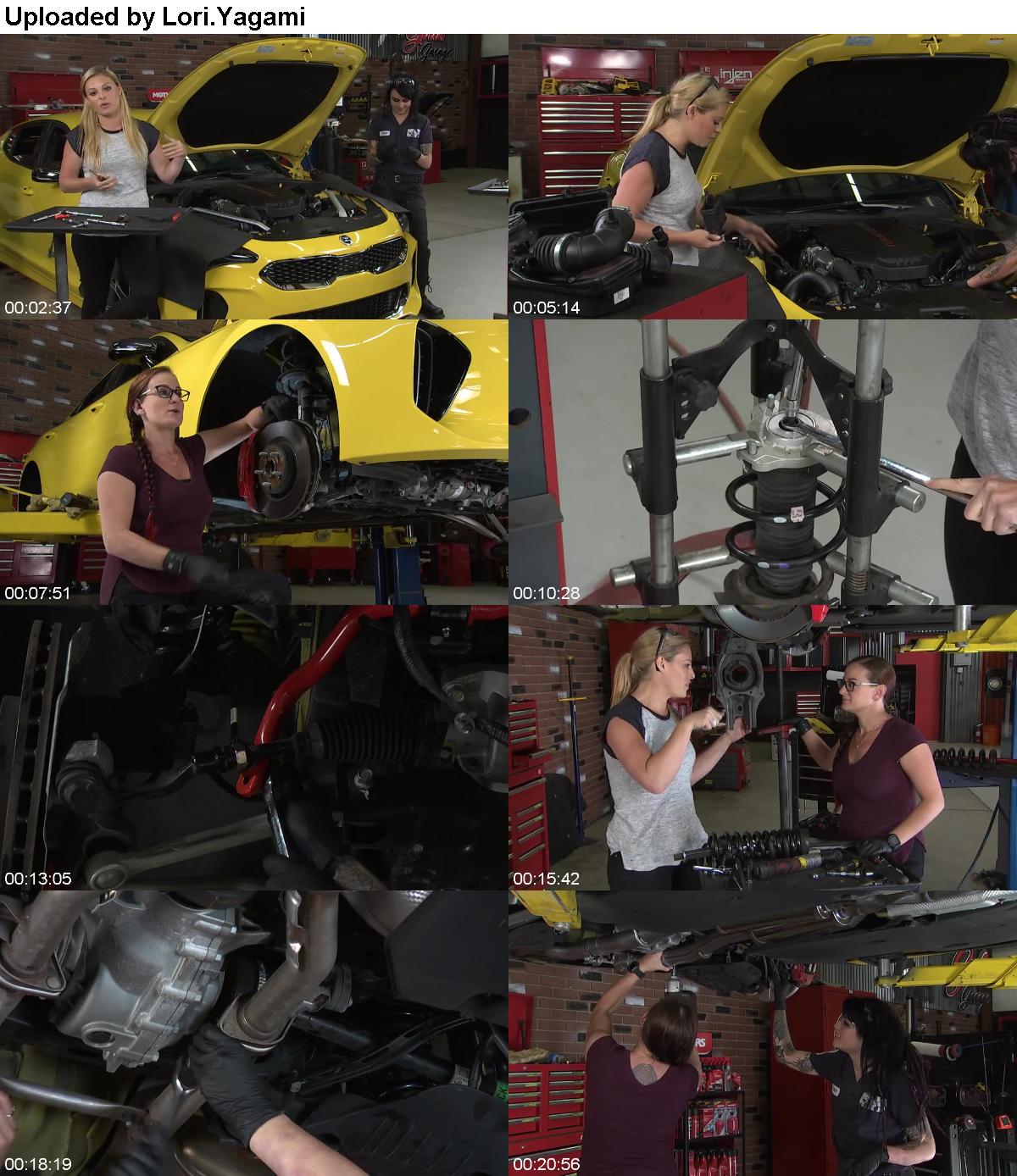 All Girls Garage S08E14 2018 Kia Stinger Gt WEB x264-57CHAN