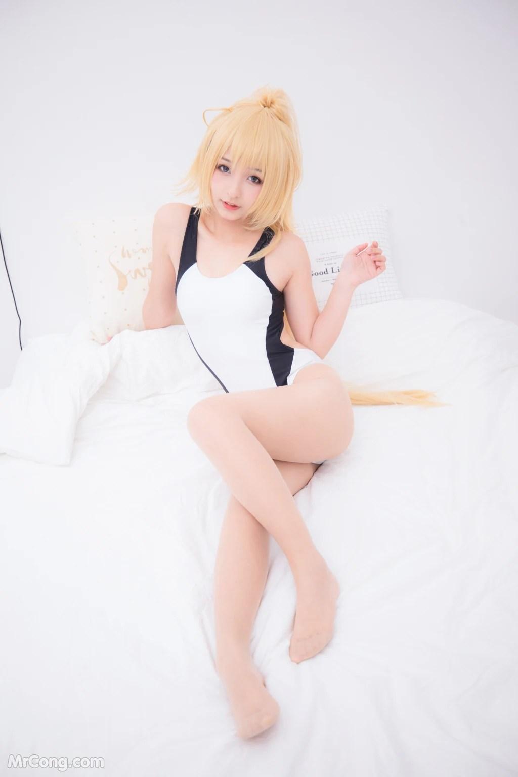 Coser@神楽坂真冬 Vol.036: 电子相册-白贞德《Swimingthedrea》(150 photos)(58)