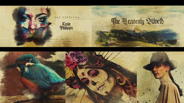 Epic Watercolor Film Credit - VideoHive 35227409