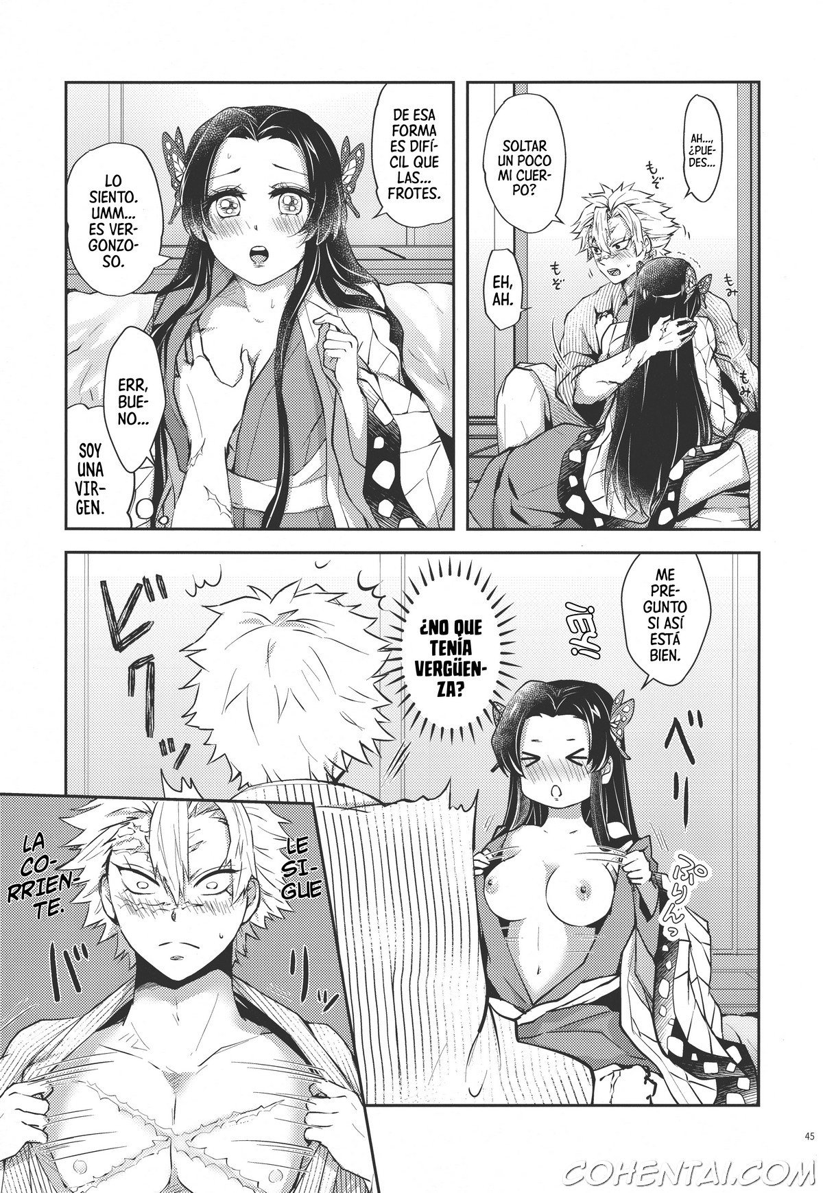 Shoujo o Moratte Hoshii Hana. Koinaka ni Natta Oboe ga Nai Kaze (Kimetsu no Yaiba) xxx comics manga porno doujin hentai español sexo 