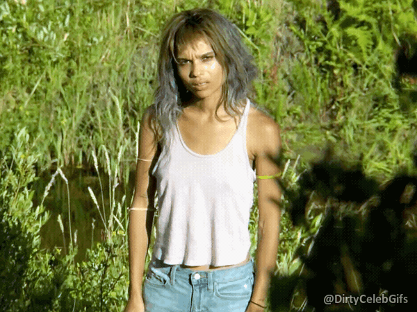 Zoe Kravitz Nude Gif From The Road Within