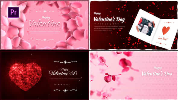 Valentines Day Greetings Pack - VideoHive 50369926