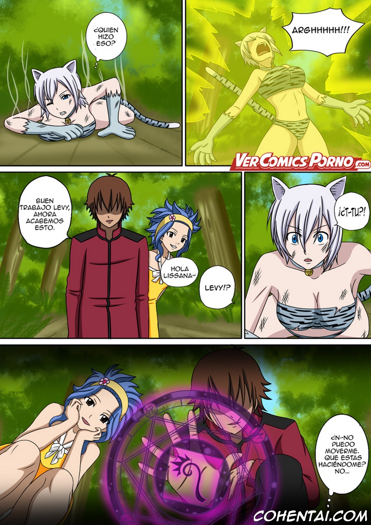 Fairy Hunting 4 (Fairy Tail) xxx comics manga porno doujin hentai español sexo 