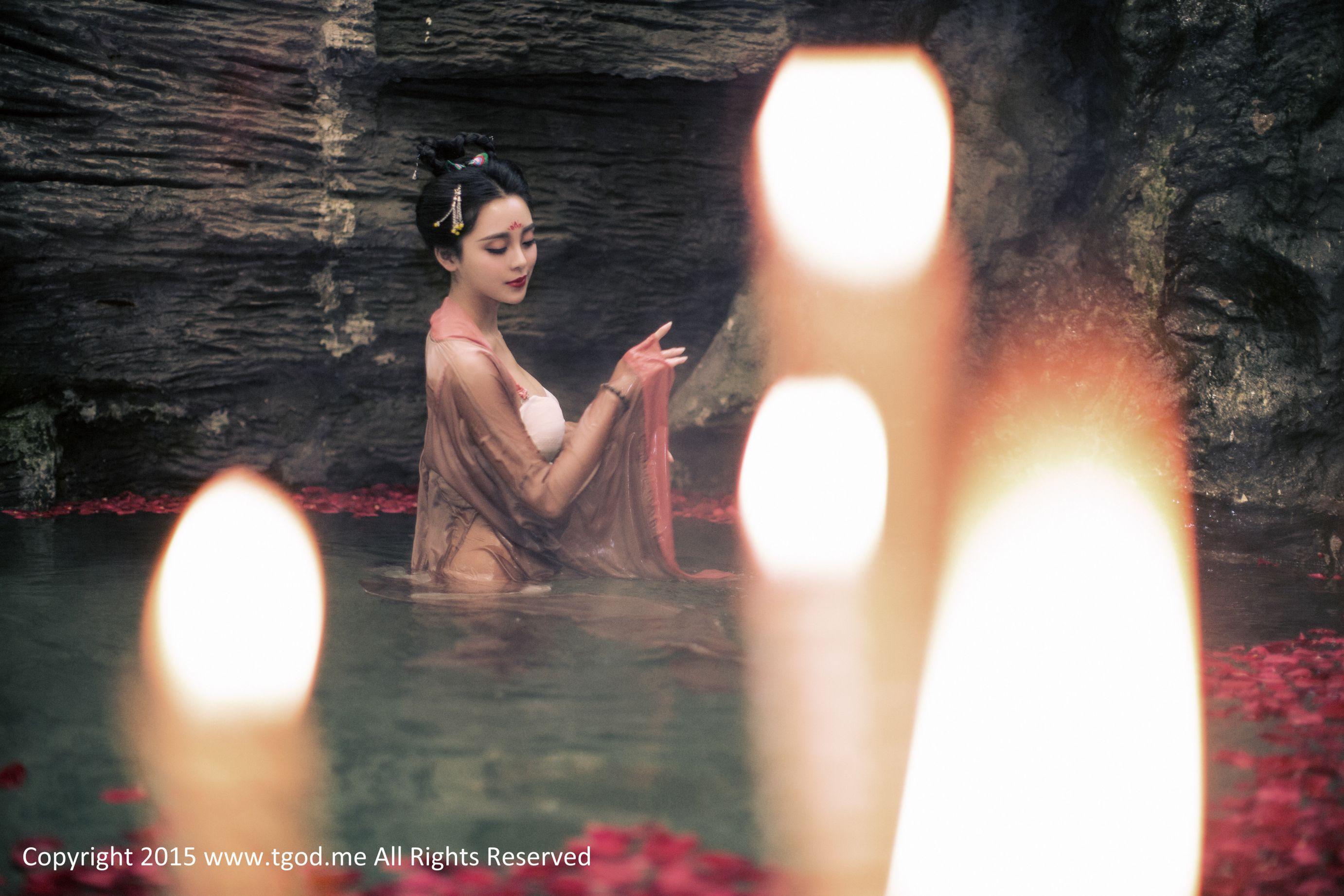 梁晶莹、李珂《女神驾到》峨眉山红珠山温泉武媚娘传奇 [TGOD推女神] 写真集(51)