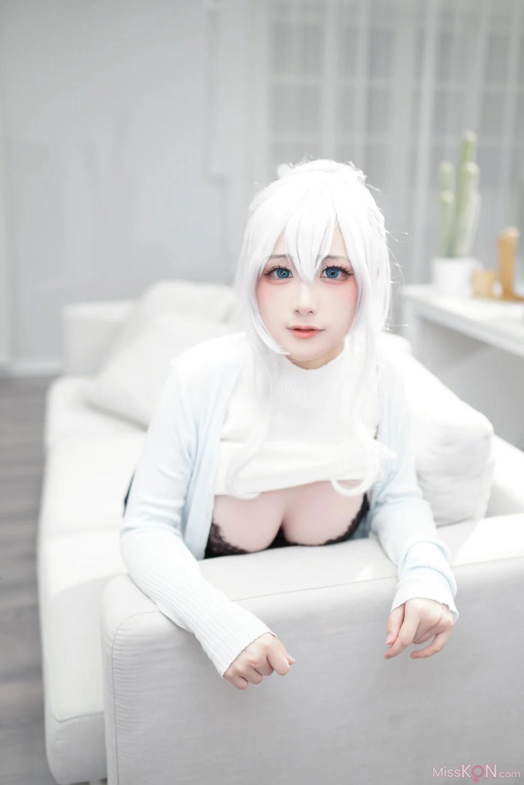 Coser@幼愛Youmeko: 未亡人雪女 (70 photos)(57)