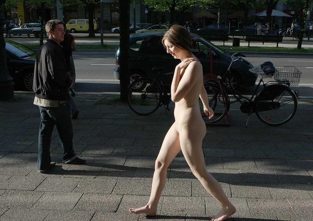 Nude women walking in public-8168