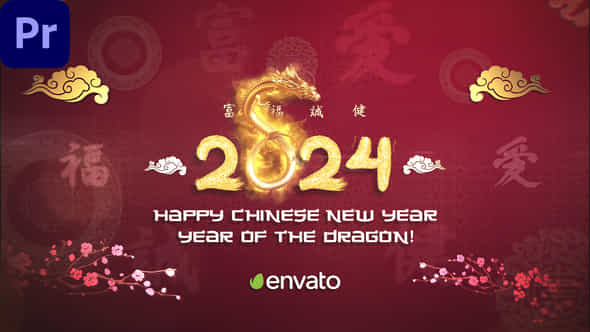 Chinese New Year Celebration 2024 Mogrt - VideoHive 50310697