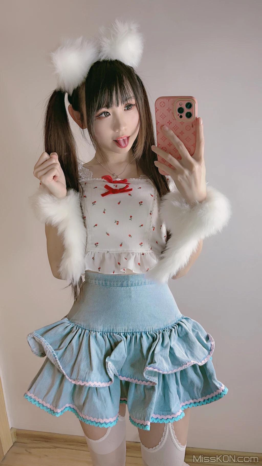 Coser@miko酱ww: mikoの白丝01 (241 photos)(190)