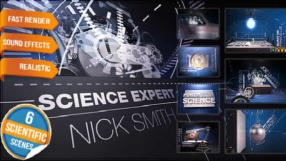 Science Engineering Mechanical Experiments Intro - VideoHive 14678718