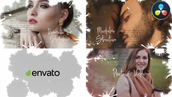 Ink Slideshow - VideoHive 37868408