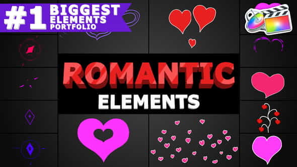 Romantic Elements | FCPX - VideoHive 25712707