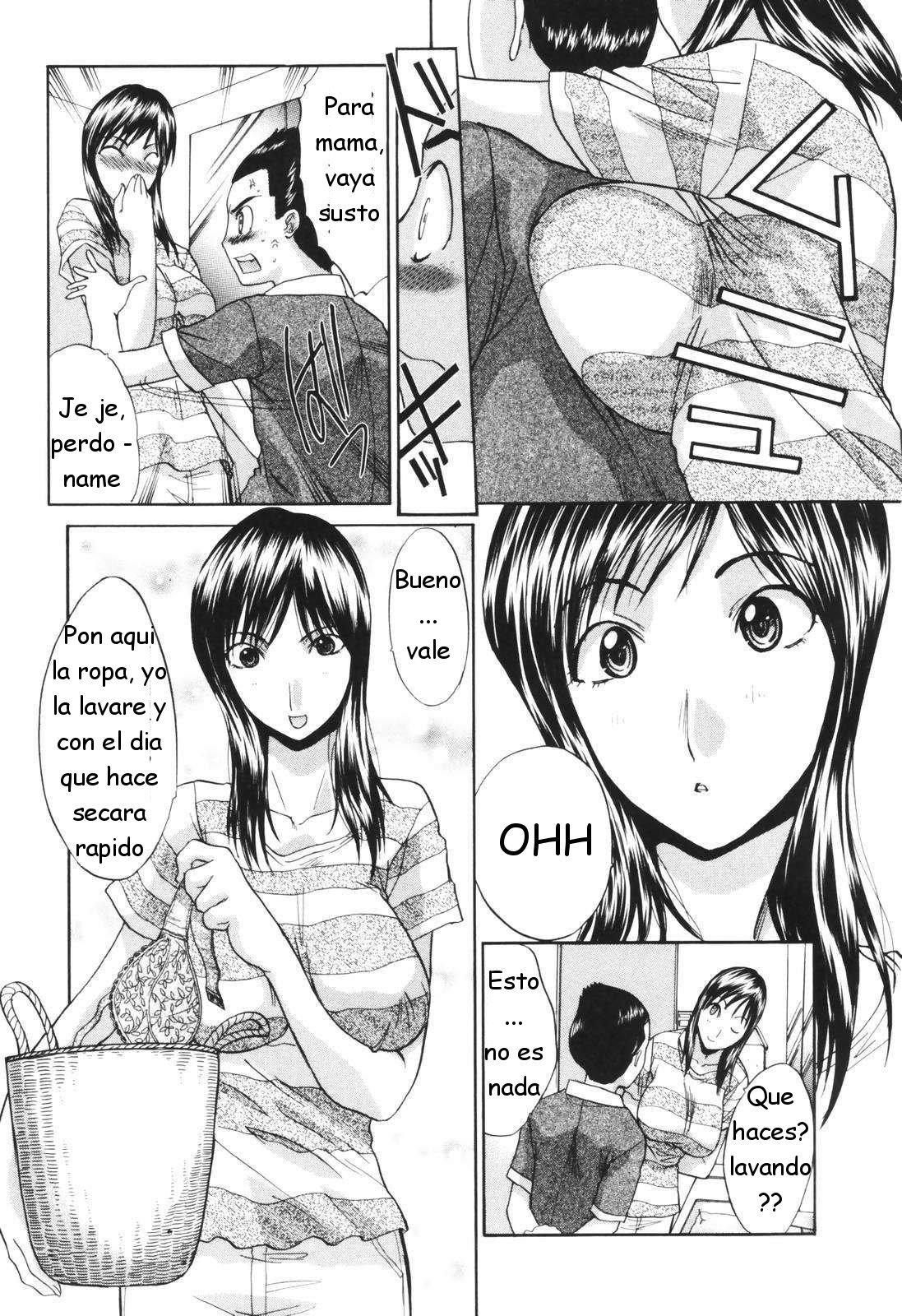 [Itaba Hiroshi] Mama no Warufuzake  Las bromas de mama (Tsuma Kyoko) [Spanish] [Joselillo]