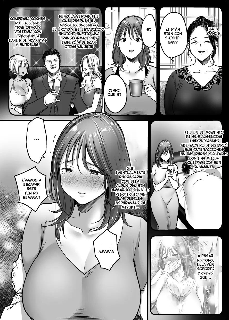 [Super Ichigo-chan (Misaoka)] MAMA ~Mama o Mamoru Tame ni Boku ga Shita Koto~ 02 [Spanish]