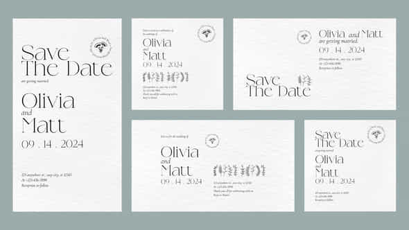 Western Wedding Invitation - VideoHive 53709219