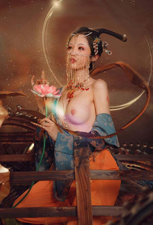 网红小美女钛合金TiTi - 画中仙(26)