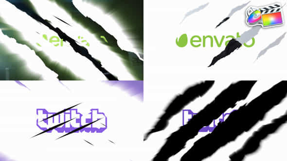 Claws Logo for - VideoHive 38019142