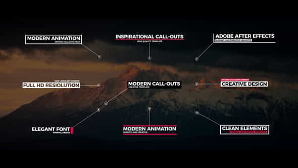 Modern Call Outs - VideoHive 29733883