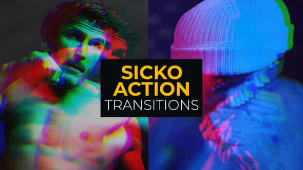 Sicko Action Transitions After Effects - VideoHive 52399023