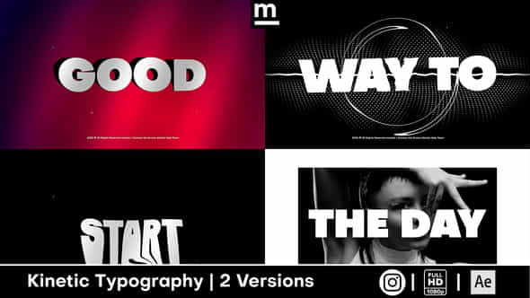 Bright Typography - VideoHive 27096902