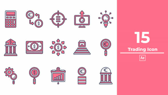 Trading Icon - VideoHive 48381635