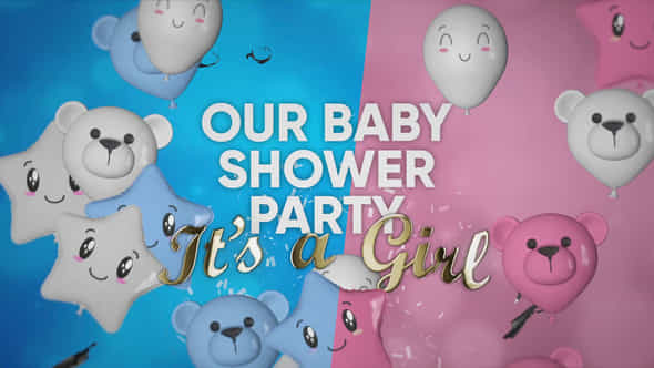 Baby Shower Slideshow - VideoHive 39545006