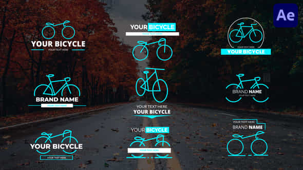 Bicycle Lower Third - VideoHive 40256375