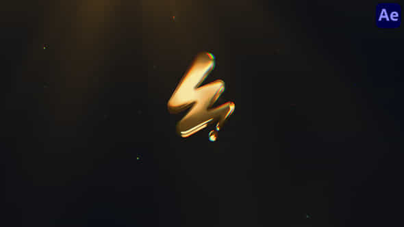 Gold Logo Animation - VideoHive 58054079