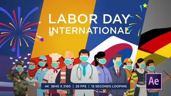 Happy Labor Day International - VideoHive 28466297