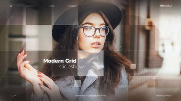 Modern Grid Slideshow - VideoHive 29796409