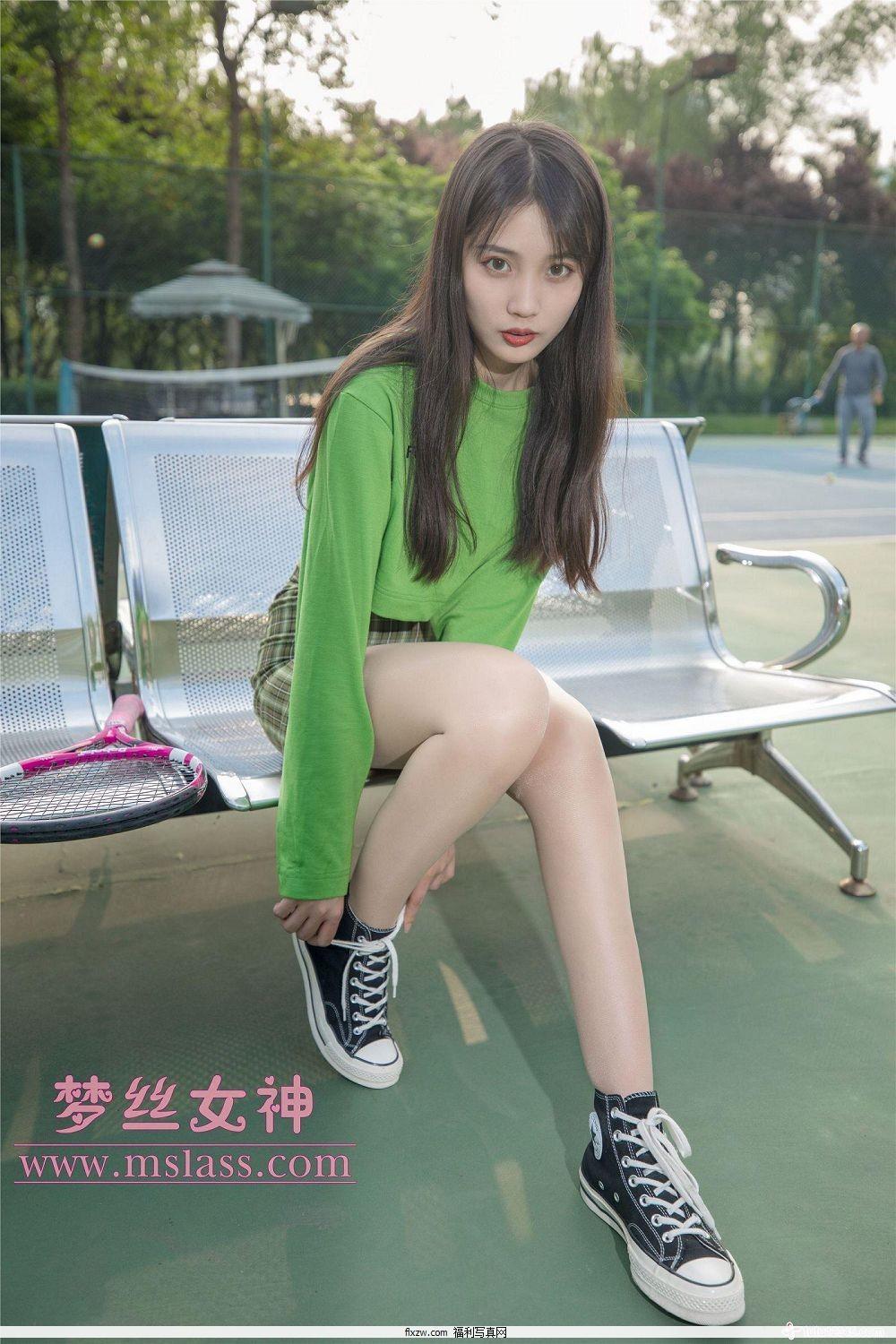 梦丝女神MSLASS - 香萱 网球少女(15)