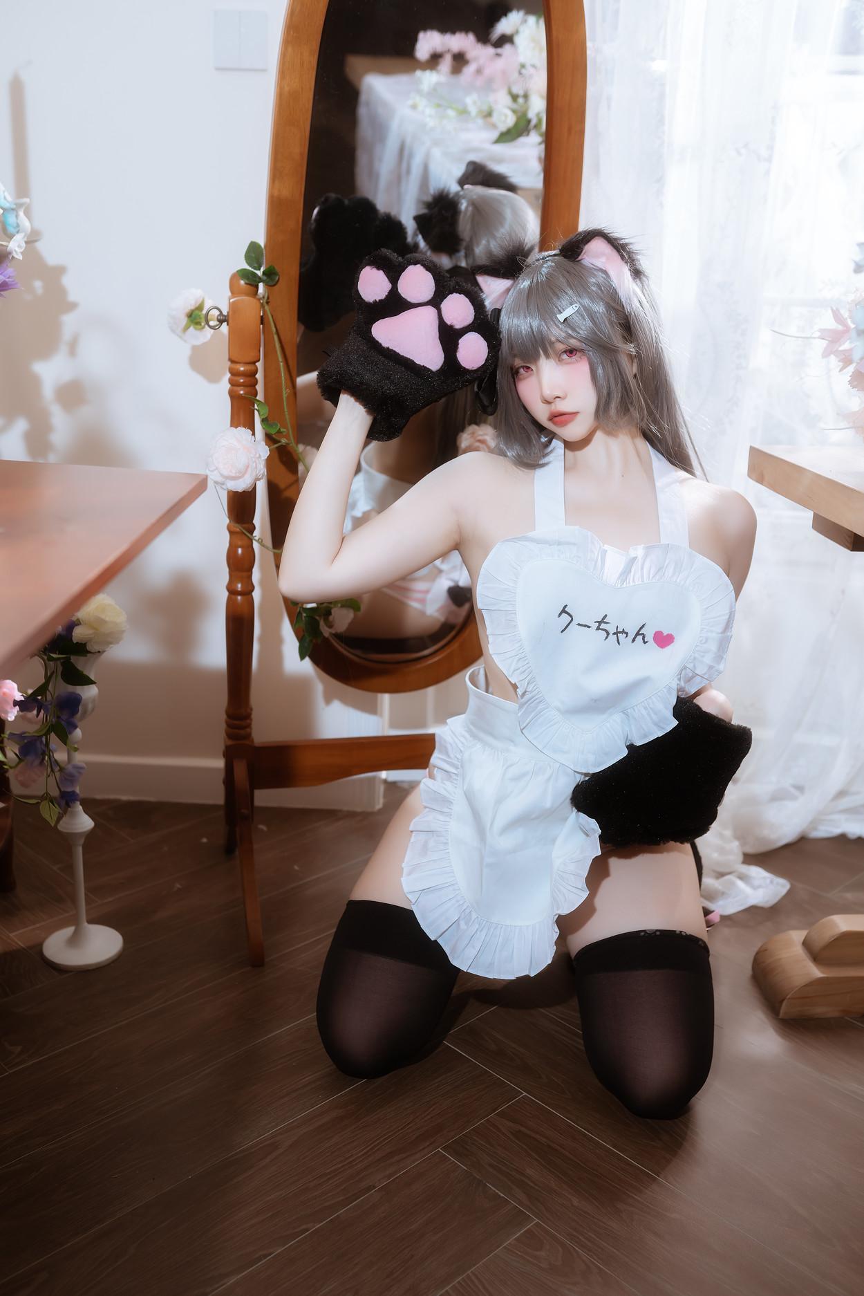 Cosplay 二佐Nisa 碧蓝水星纪念围裙(13)