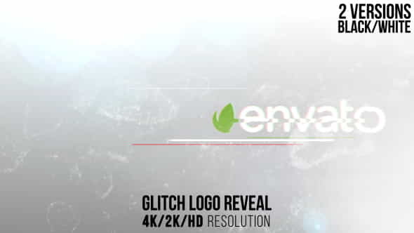 Glitch Logo Reveal - VideoHive 14969091