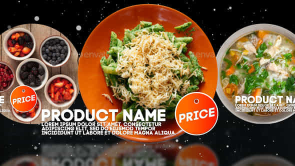 Restaurant Product Promo - VideoHive 19457499