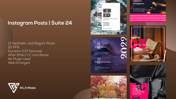 Instagram Posts - VideoHive 35328406