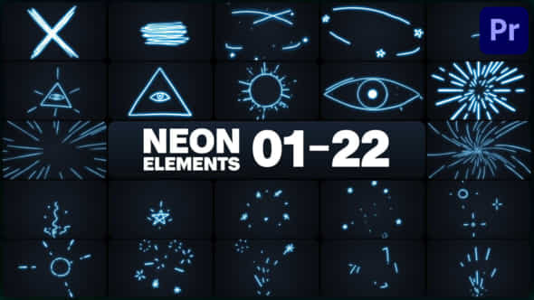 Neon Elements - VideoHive 47314500