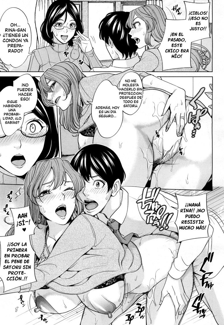 HAREM DE UNA MAMÁ Y SUS AMIGAS (CAPÍTULO 1) | MAMA TOMO HAREM (CH1) - 20