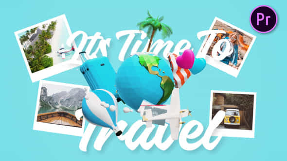 Time To Travel Promo - VideoHive 49025173