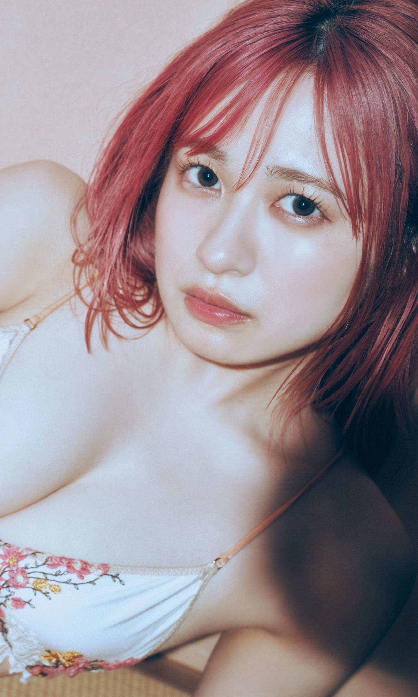 Nagisa Hayakawa 早川渚紗, 週プレ Photo Book 「梅雨なピンクダーク」 Set.02(28)