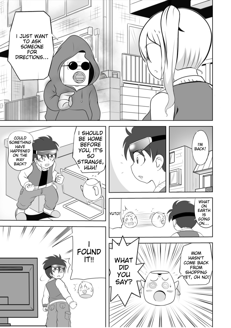 [South Otaya (Idogaya Hiroaki)] Taihen da!! Mama ga Aitsu ni Sarawareta!  It's a big deal!! Mom was kidnapped by that guy! [English]