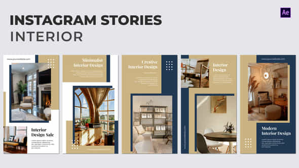 Interior Instagram Stories - VideoHive 46665311