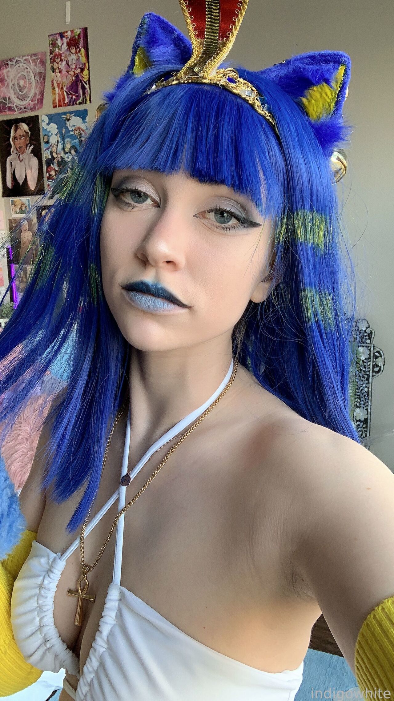 Indigo White - Ankha