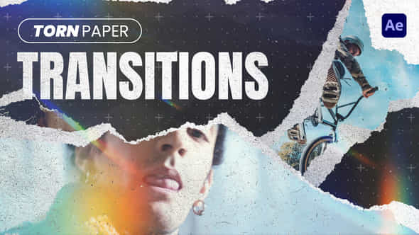 Torn Paper Transition - VideoHive 57874621