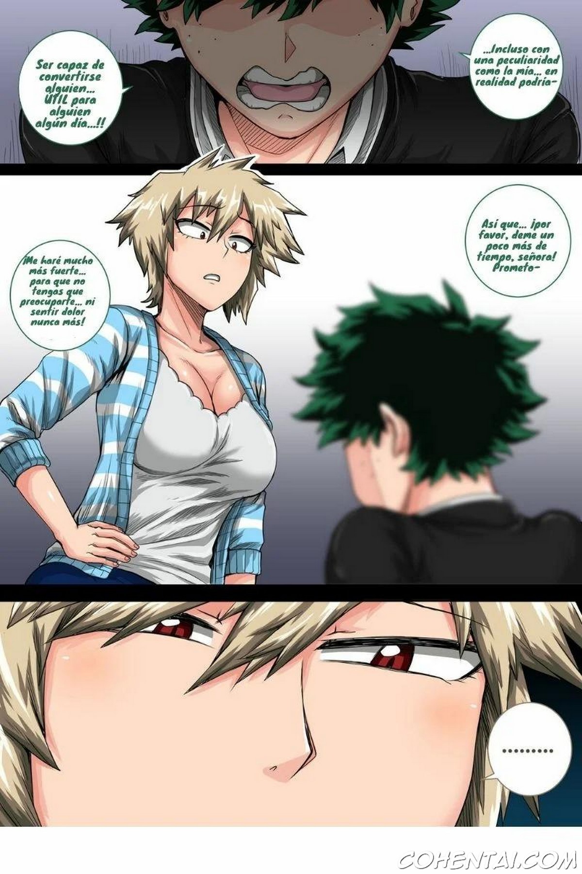 Boku no Harem Academia Ch. 8 “Bakugou Mama to no Natsuyasumi Kouhen Jou” (Boku no Hero Academia) xxx comics manga porno doujin hentai español sexo 