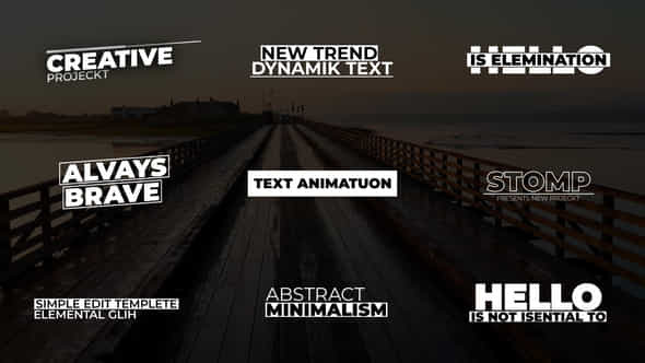 Text Animation - VideoHive 46285973